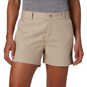 Columbia PFG Bonehead Stretch 8" Outdorr Shorts Fossil Tan Size 8 New With Tags